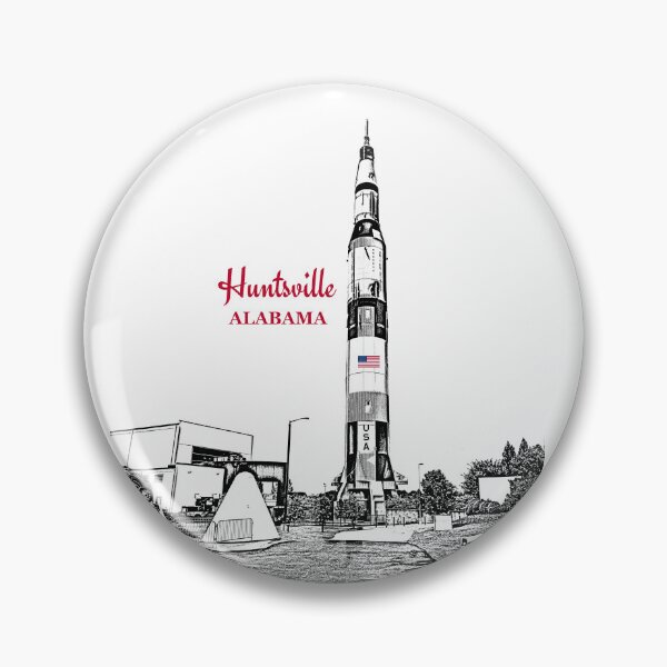 Item preview, Huntsville, Alabama - A Top Attraction (BL) designed and sold by leemcnut.
