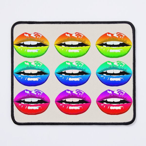Item preview, Rainbow Color Group Of Lips designed and sold by TrulyEpoque.