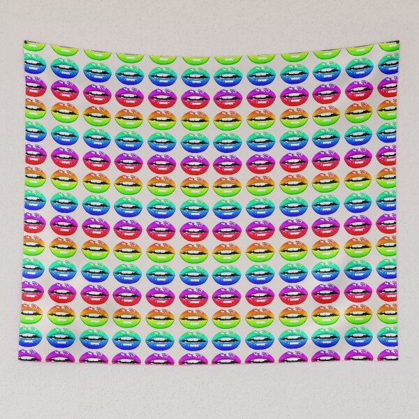 Item preview, Rainbow Color Group Of Lips designed and sold by TrulyEpoque.