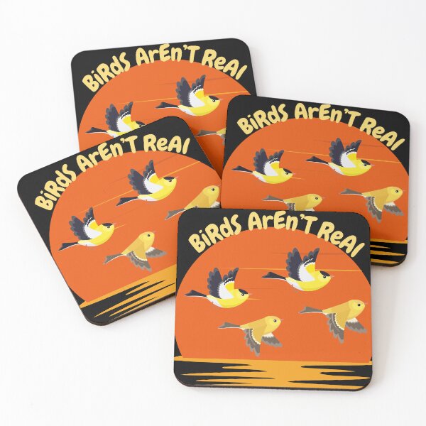 Item preview, Birds Aren’t Real - 4 - Gogot-shirts designed and sold by Henk GoGo T-Shirts ⭐️⭐️⭐️⭐️⭐️.