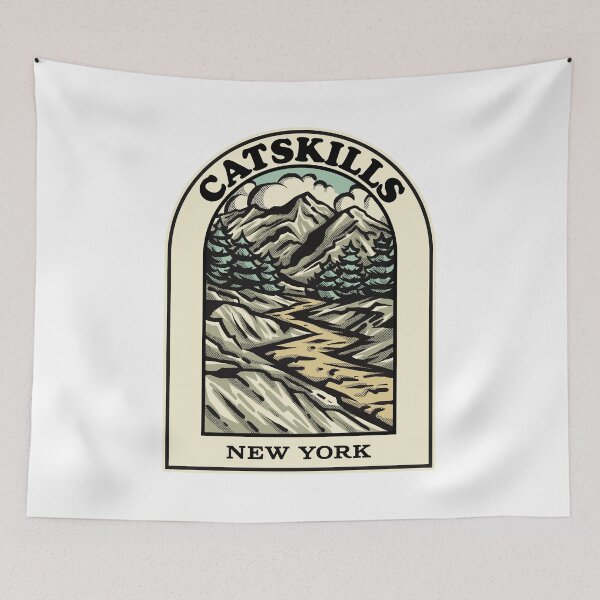 Item preview, Catskills New York hiking backpacking trail designed and sold by HalpinDesign.