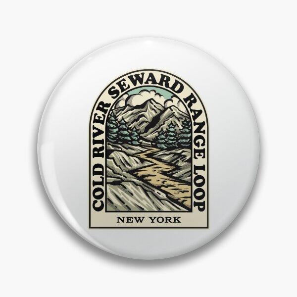 Item preview, Cold River Seward Range loop New York hiking backpacking trail designed and sold by HalpinDesign.