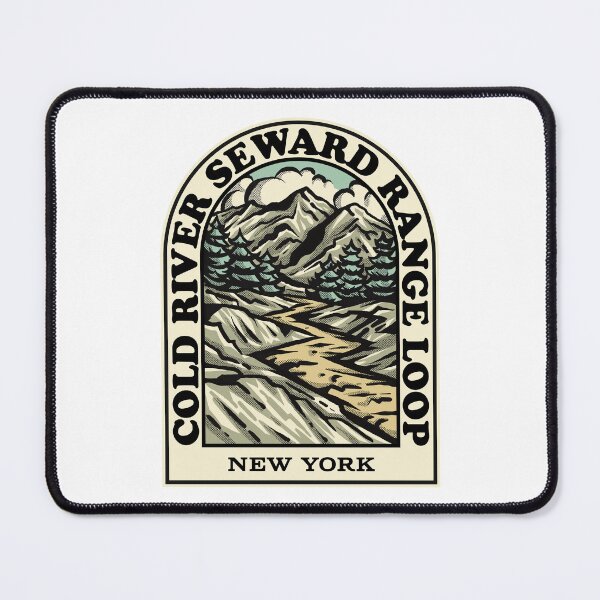Item preview, Cold River Seward Range loop New York hiking backpacking trail designed and sold by HalpinDesign.