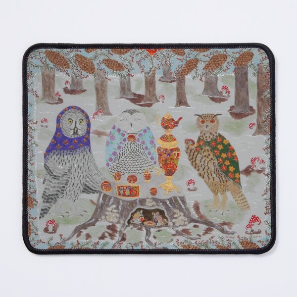 Item preview, Owl Tea Party designed and sold by DebiCady.