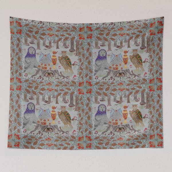 Item preview, Owl Tea Party designed and sold by DebiCady.