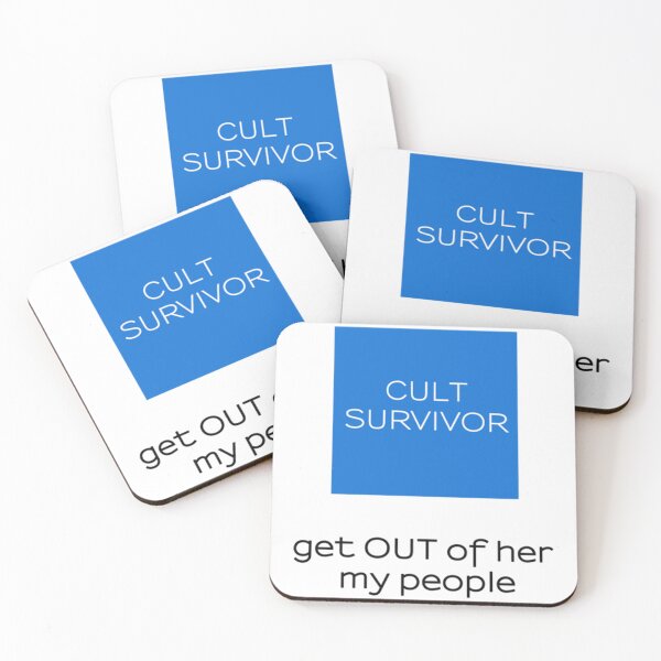 Item preview, Get OUT of her my people   designed and sold by BeksStitch.