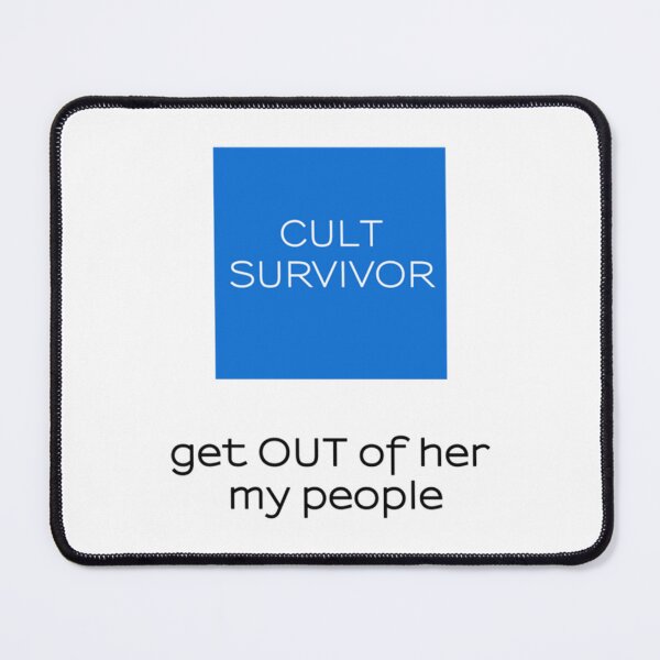 Item preview, Get OUT of her my people   designed and sold by BeksStitch.