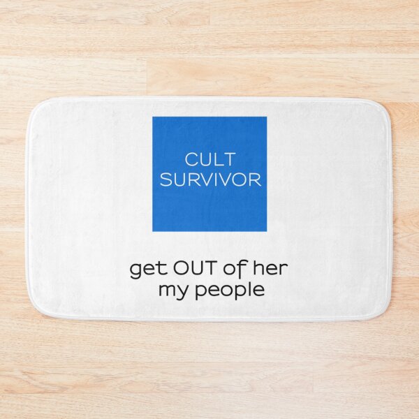 Item preview, Get OUT of her my people   designed and sold by BeksStitch.