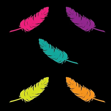 Artwork thumbnail, Feather Rave by thepinecones