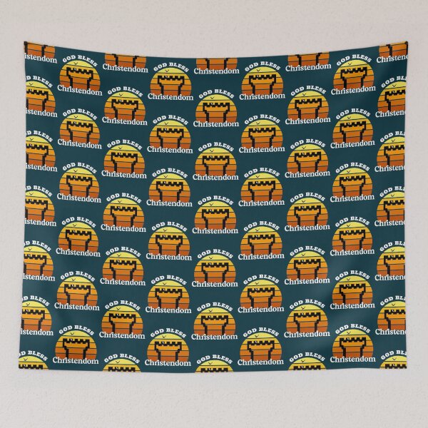 Item preview, God Bless Christendom   designed and sold by BeksStitch.