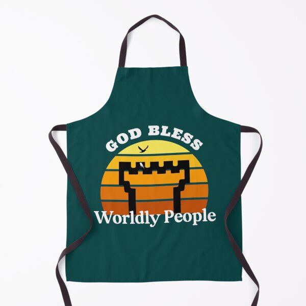 Item preview, God Bless Wordly People   designed and sold by BeksStitch.