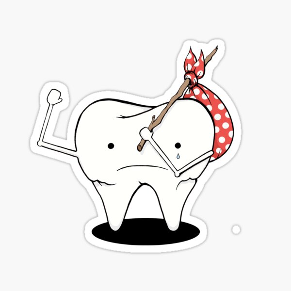 Tooth Series, Tooth Soon to Say Goodbye Sticker