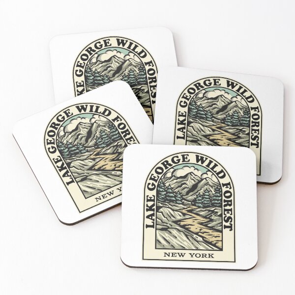 Item preview, Lake George Wild Forest New York hiking backpacking trail designed and sold by HalpinDesign.