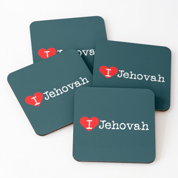 Item preview, I Heart Jehovah  Love Jehovah Fitted V-Neck  designed and sold by BeksStitch.