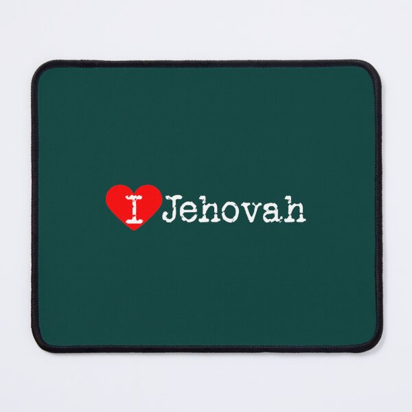 Item preview, I Heart Jehovah  Love Jehovah Fitted V-Neck  designed and sold by BeksStitch.