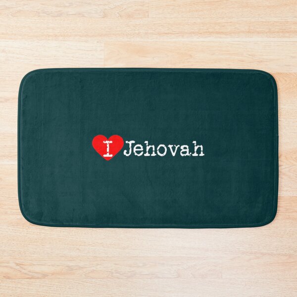 Item preview, I Heart Jehovah  Love Jehovah Fitted V-Neck  designed and sold by BeksStitch.