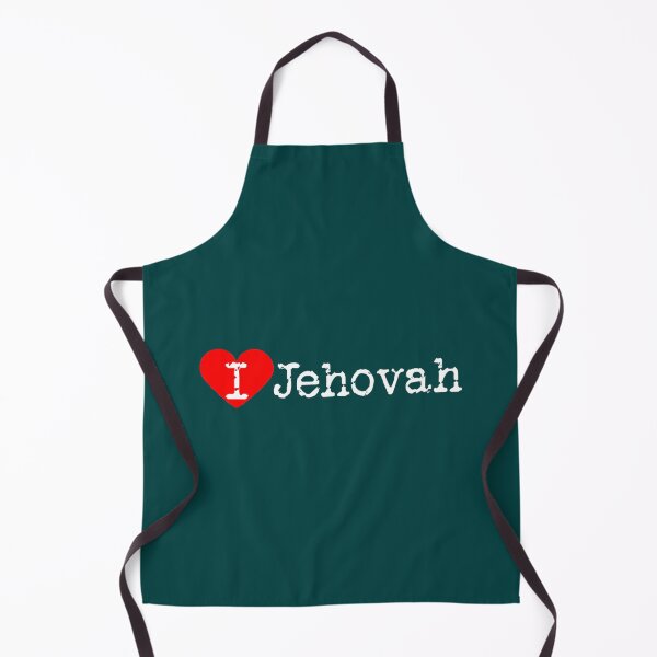 Item preview, I Heart Jehovah  Love Jehovah Fitted V-Neck  designed and sold by BeksStitch.