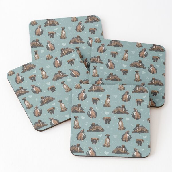 Artikelvorschau, Der Boxerhund entworfen und verkauft von Elspeth Rose Design.