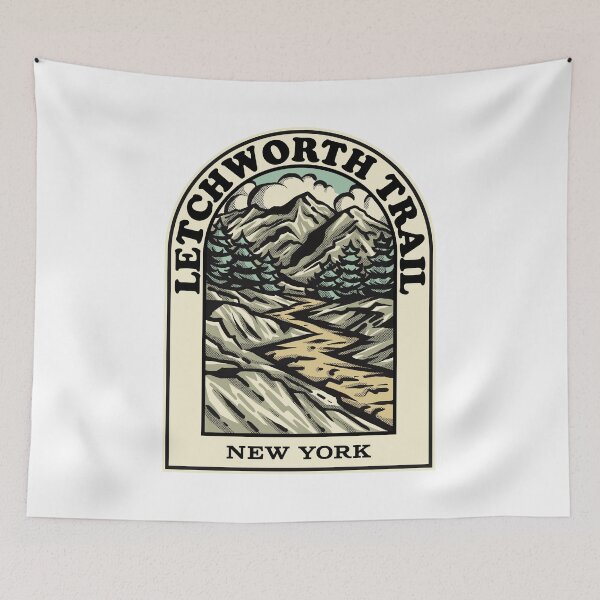 Item preview, Letchworth Trail New York hiking backpacking trail designed and sold by HalpinDesign.