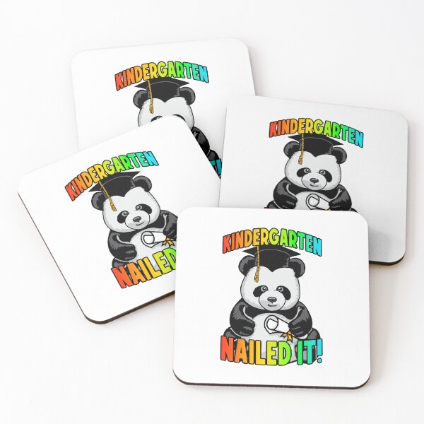 Item preview, Kindergarten Nailed It Graduation Funny Happy Panda Grad designed and sold by GrandeDuc.