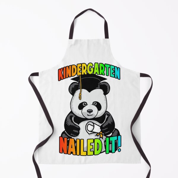 Item preview, Kindergarten Nailed It Graduation Funny Happy Panda Grad designed and sold by GrandeDuc.
