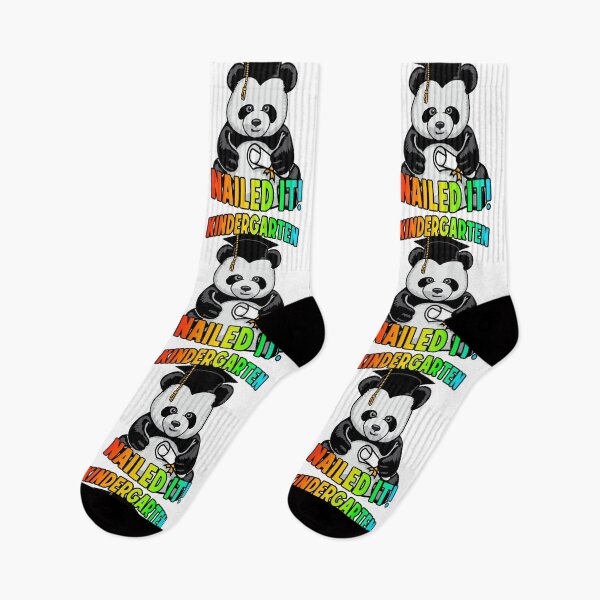 Item preview, Kindergarten Nailed It Graduation Funny Happy Panda Grad designed and sold by GrandeDuc.
