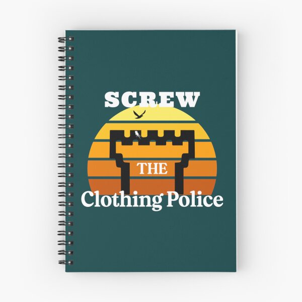 Item preview, Screw The Clothing Police   designed and sold by BeksStitch.