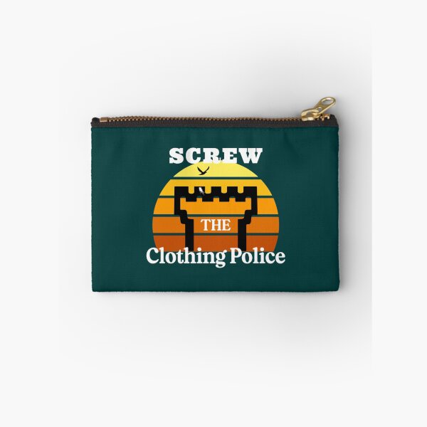 Item preview, Screw The Clothing Police   designed and sold by BeksStitch.