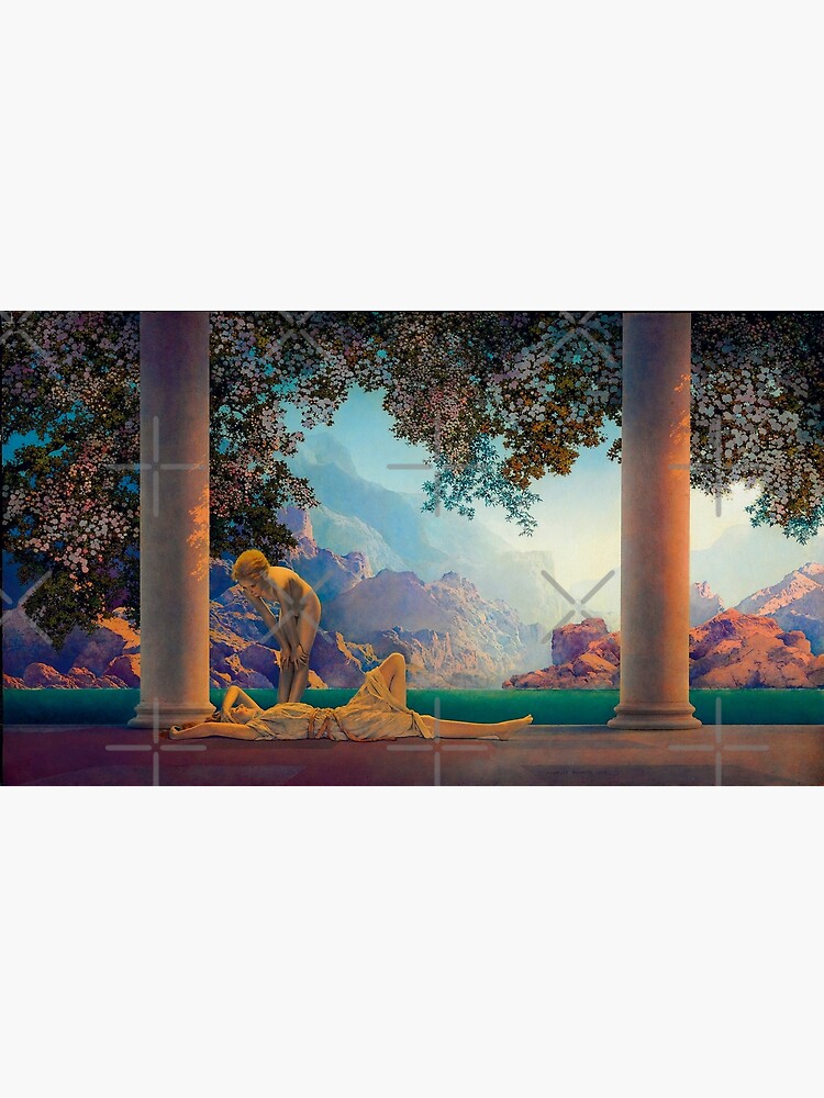 Daybreak By Parrish Maxfield Parrish Daybreak Print Premium Matte   Flat,750x,075,f Pad,750x1000,f8f8f8 