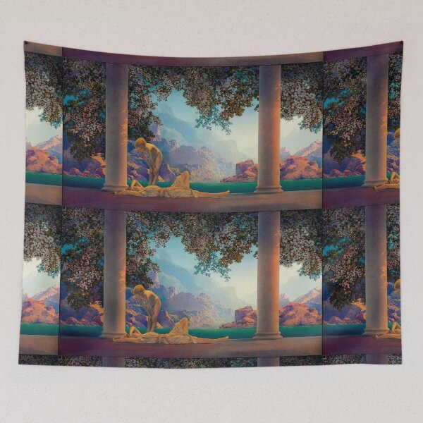 Item preview, Daybreak by Parrish | Maxfield Parrish Daybreak print designed and sold by TeeARTHY.