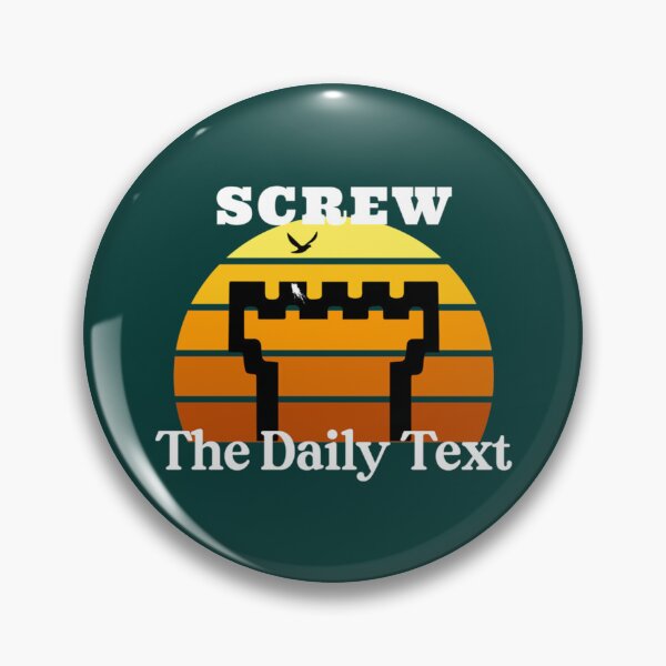 Item preview, Screw The Daily Text   designed and sold by BeksStitch.