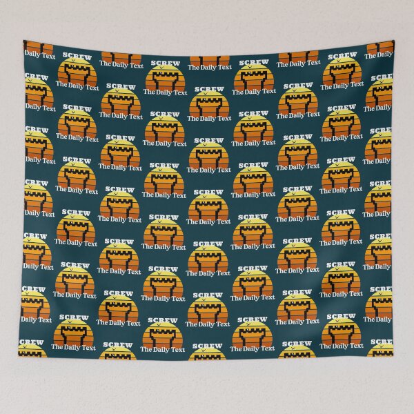 Item preview, Screw The Daily Text   designed and sold by BeksStitch.