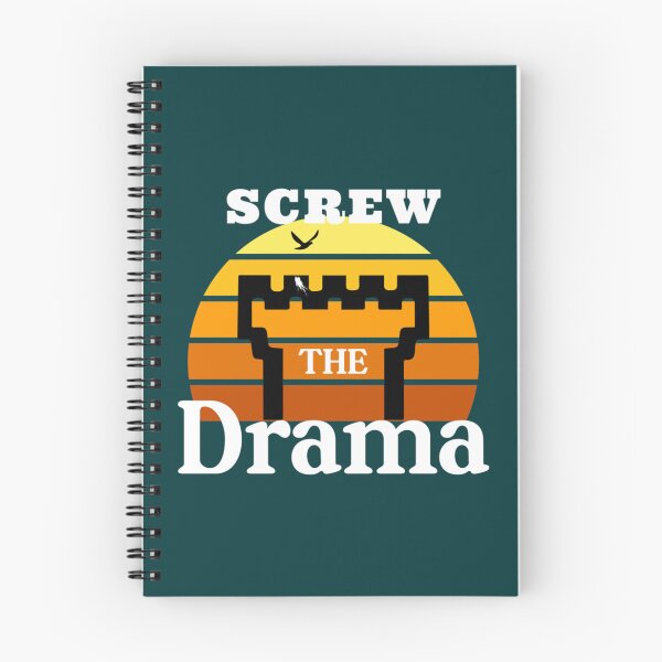 Item preview, Screw The Drama   designed and sold by BeksStitch.