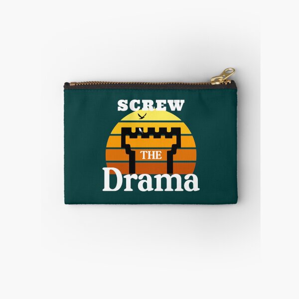 Item preview, Screw The Drama   designed and sold by BeksStitch.
