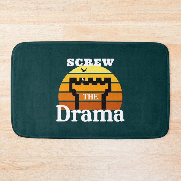 Item preview, Screw The Drama   designed and sold by BeksStitch.