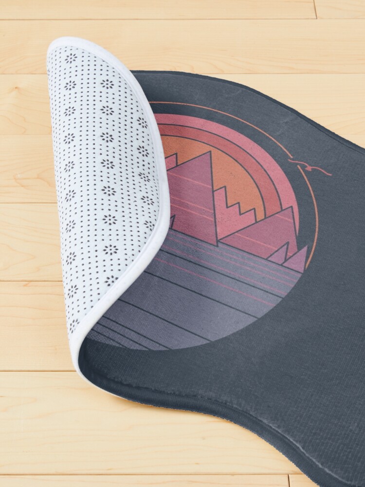 Alternate view of The Mountains Are Calling Pet Mat