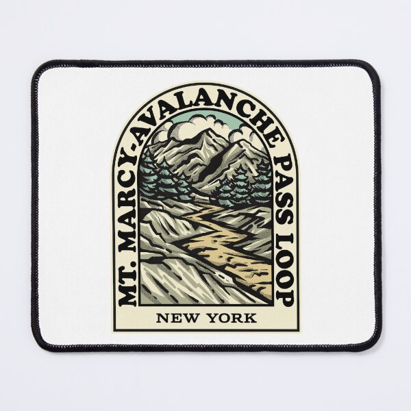 Item preview, Mt Marcy Avalanche Pass Loop New York hiking backpacking trail designed and sold by HalpinDesign.