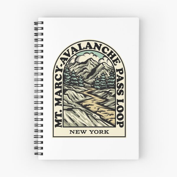 Item preview, Mt Marcy Avalanche Pass Loop New York hiking backpacking trail designed and sold by HalpinDesign.