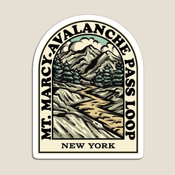 Mount Marcy adirondacks design Magnet
