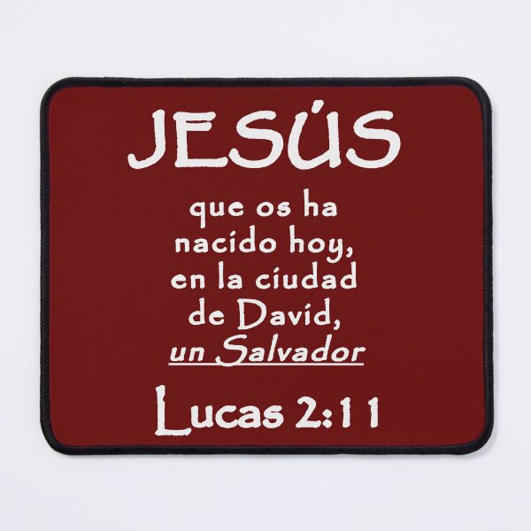 Item preview, Luke 2:11 Jesus Saviour Spanish Bible Verse designed and sold by NombresDeJesus.