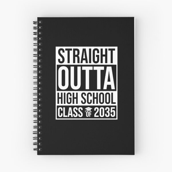 Item preview, Straight Outta High School Class Of 2035 Shirt, Senior 2035 Shirt, College Graduate Shirt, Preschool Graduation, 2035 Graduation Shirt designed and sold by aymob.