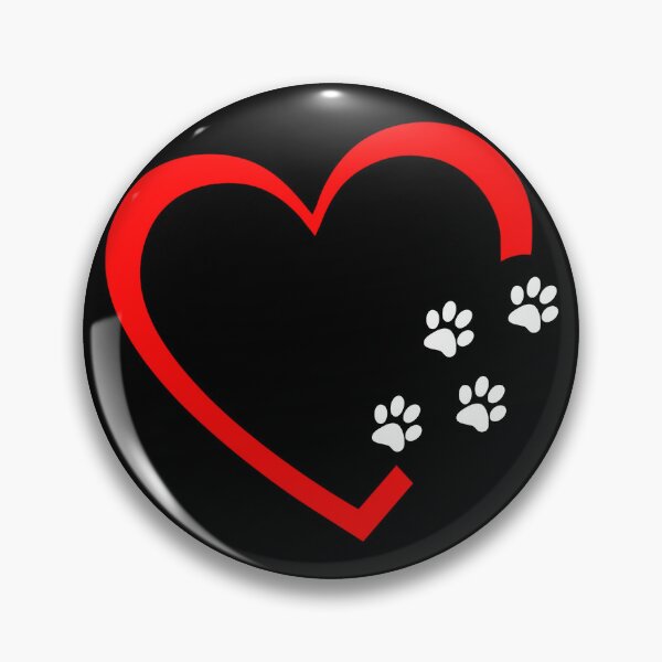Item preview, Dog Heart Paw Prints designed and sold by Foofighter01.
