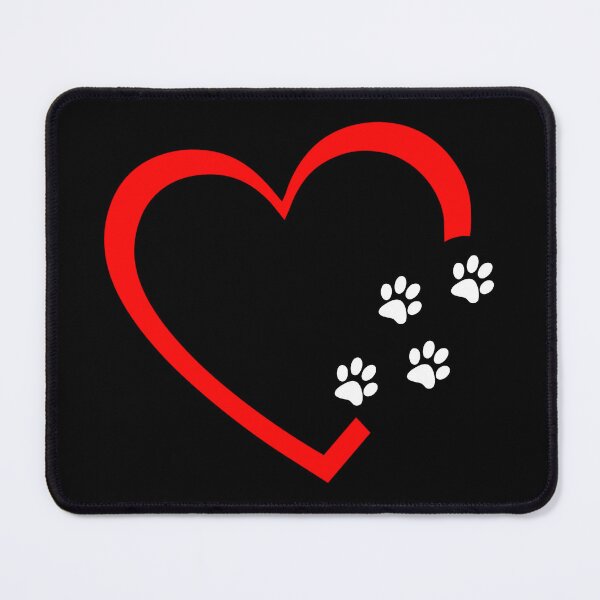 Item preview, Dog Heart Paw Prints designed and sold by Foofighter01.