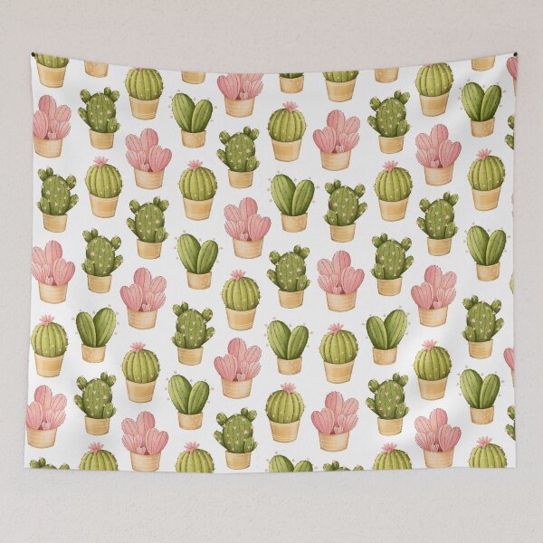 Item preview, Cactus Seamless Design designed and sold by Fairies Flower  Garden.