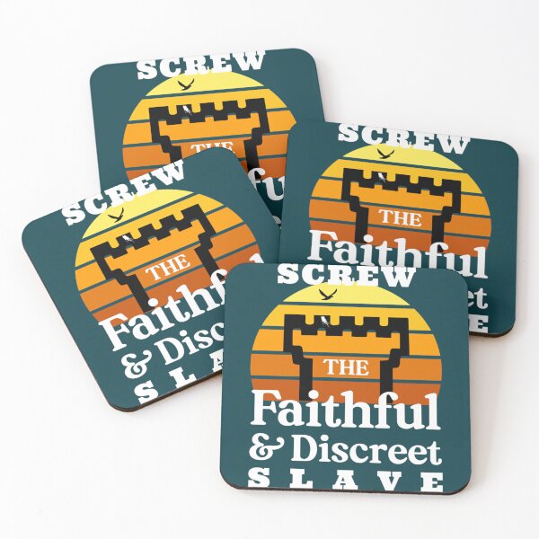 Item preview, Screw The Faithful And Discreet Slave   designed and sold by BeksStitch.