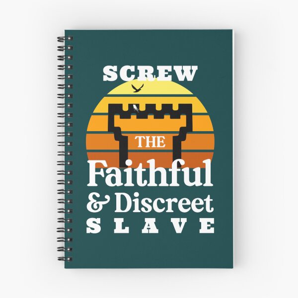 Item preview, Screw The Faithful And Discreet Slave   designed and sold by BeksStitch.