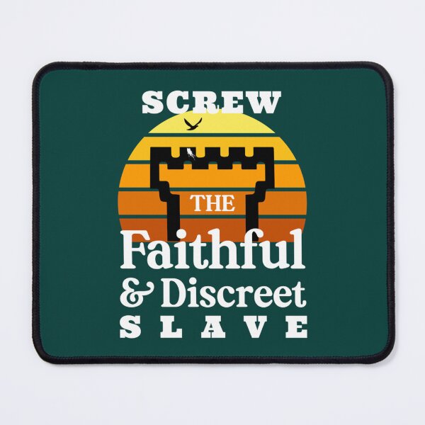 Item preview, Screw The Faithful And Discreet Slave   designed and sold by BeksStitch.