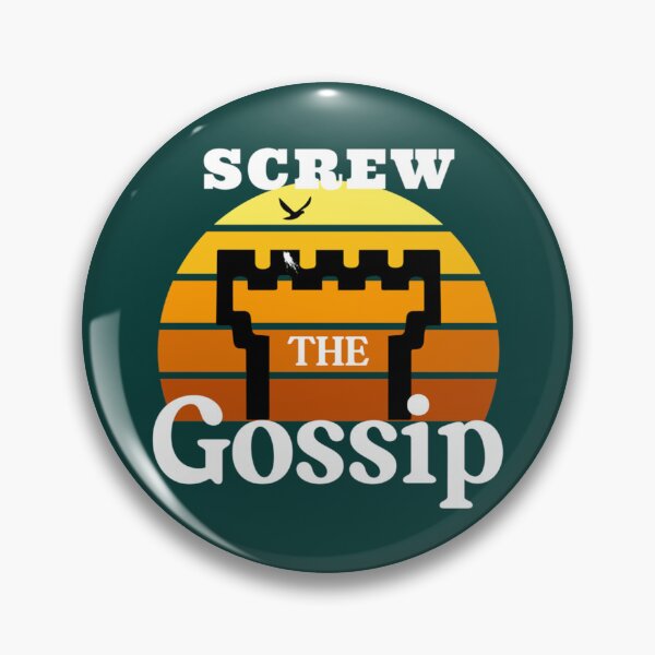 Item preview, Screw The Gossip   designed and sold by BeksStitch.