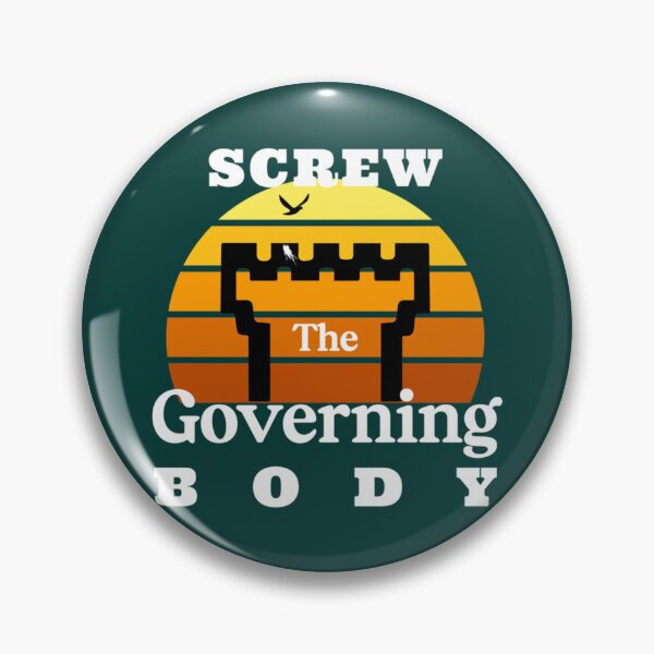 Item preview, Screw The Governing Body   designed and sold by BeksStitch.