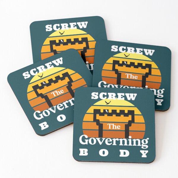 Item preview, Screw The Governing Body   designed and sold by BeksStitch.